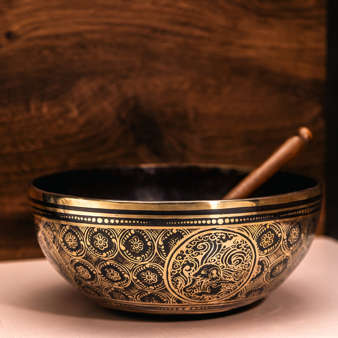 10.2" B 2nd - 40, 124hz | Ultra Premium Singing Bowl | 0660