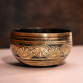 4.4" B 4th - 40, 508hz | Singing Bowl | 0696