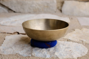 The Manipuri Bowl:  Unique 5.75 Inch Handmade Bronze Singing Bowl From Nepal