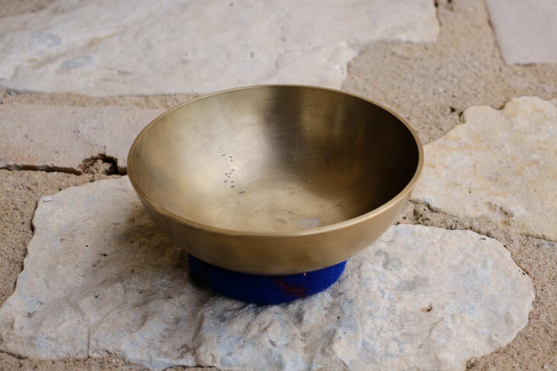 The Manipuri Bowl:  Unique 5.75 Inch Handmade Bronze Singing Bowl From Nepal