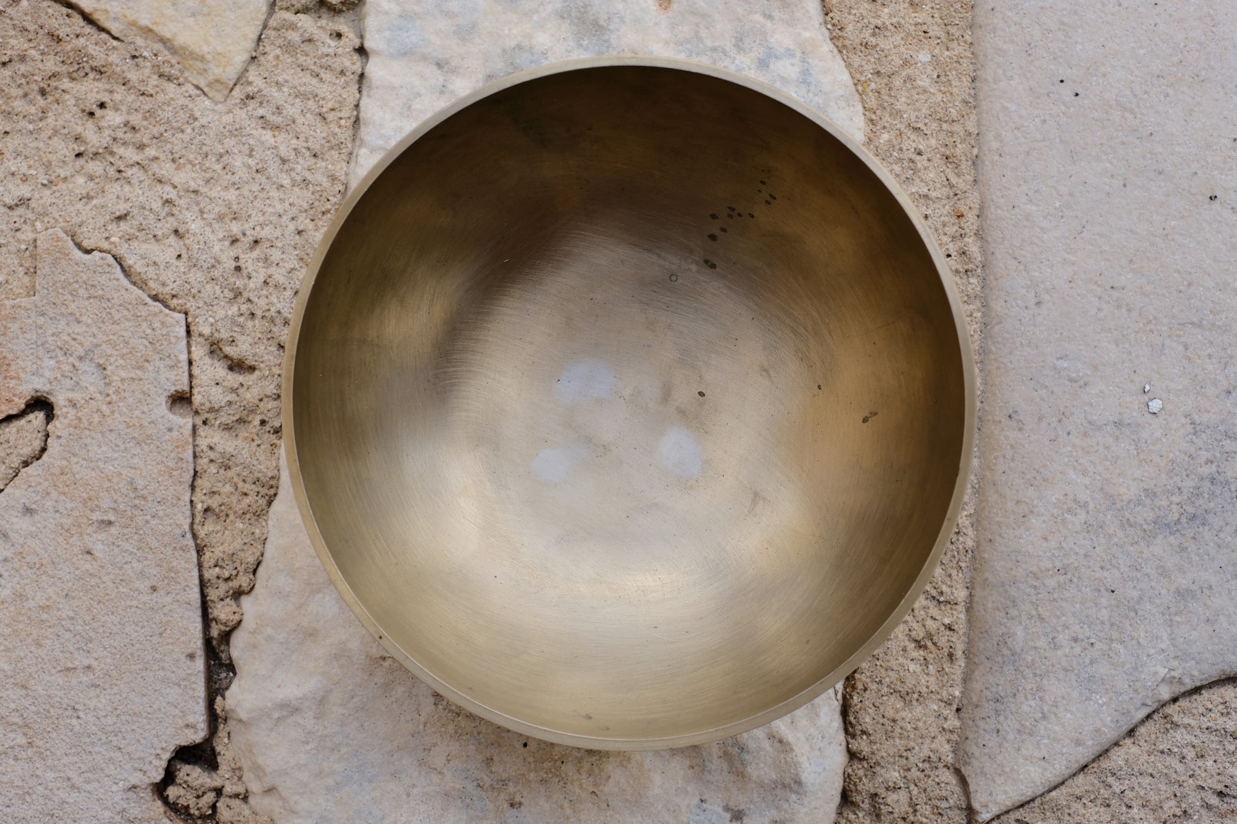 The Manipuri Bowl:  Unique 5.75 Inch Handmade Bronze Singing Bowl From Nepal