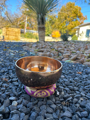 6.25 Inch 4th Octave D-Note Sacral Chakra Bowl - Series of 4