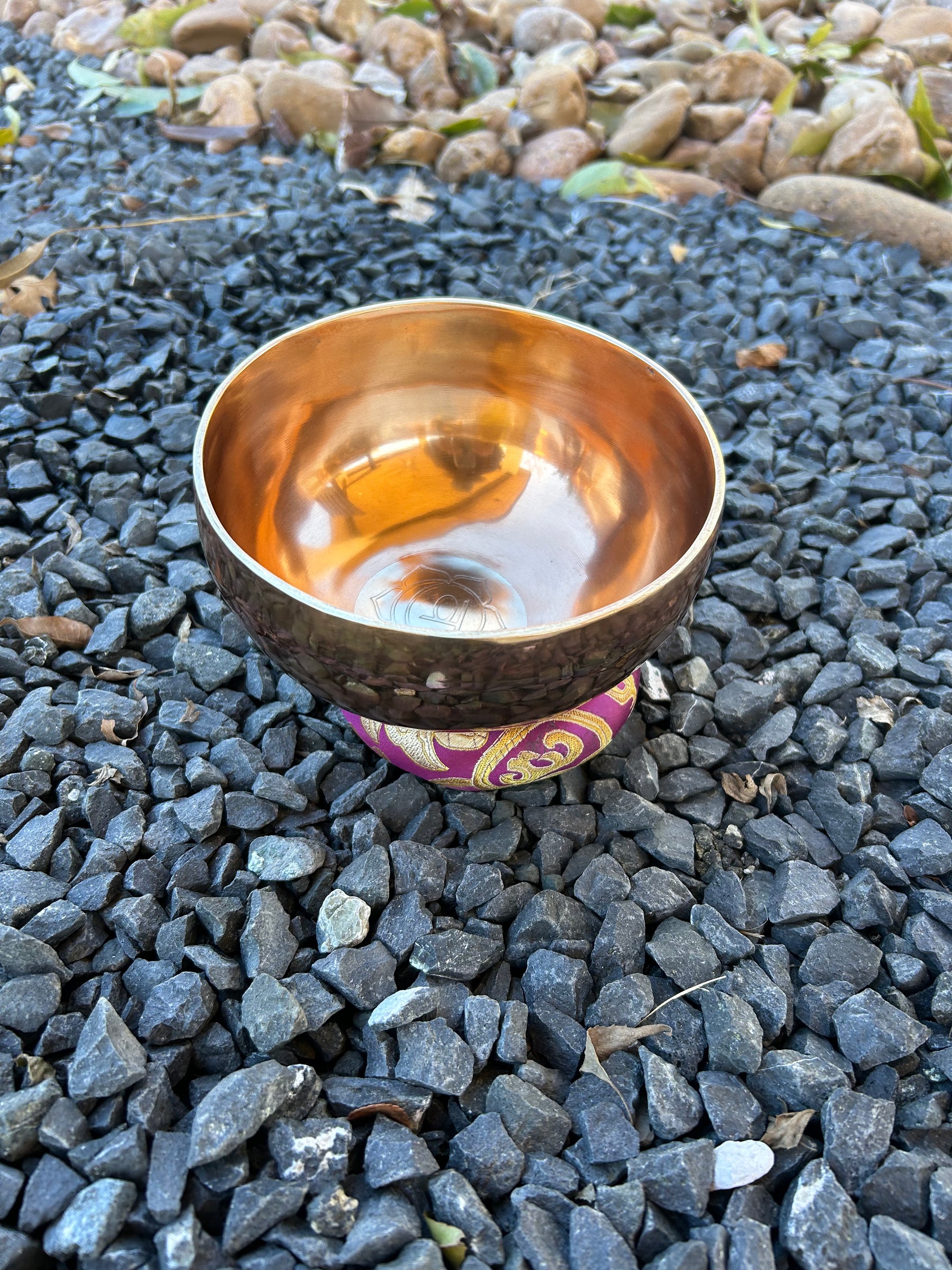 6.25 Inch 4th Octave D-Note Sacral Chakra Bowl - Series of 4