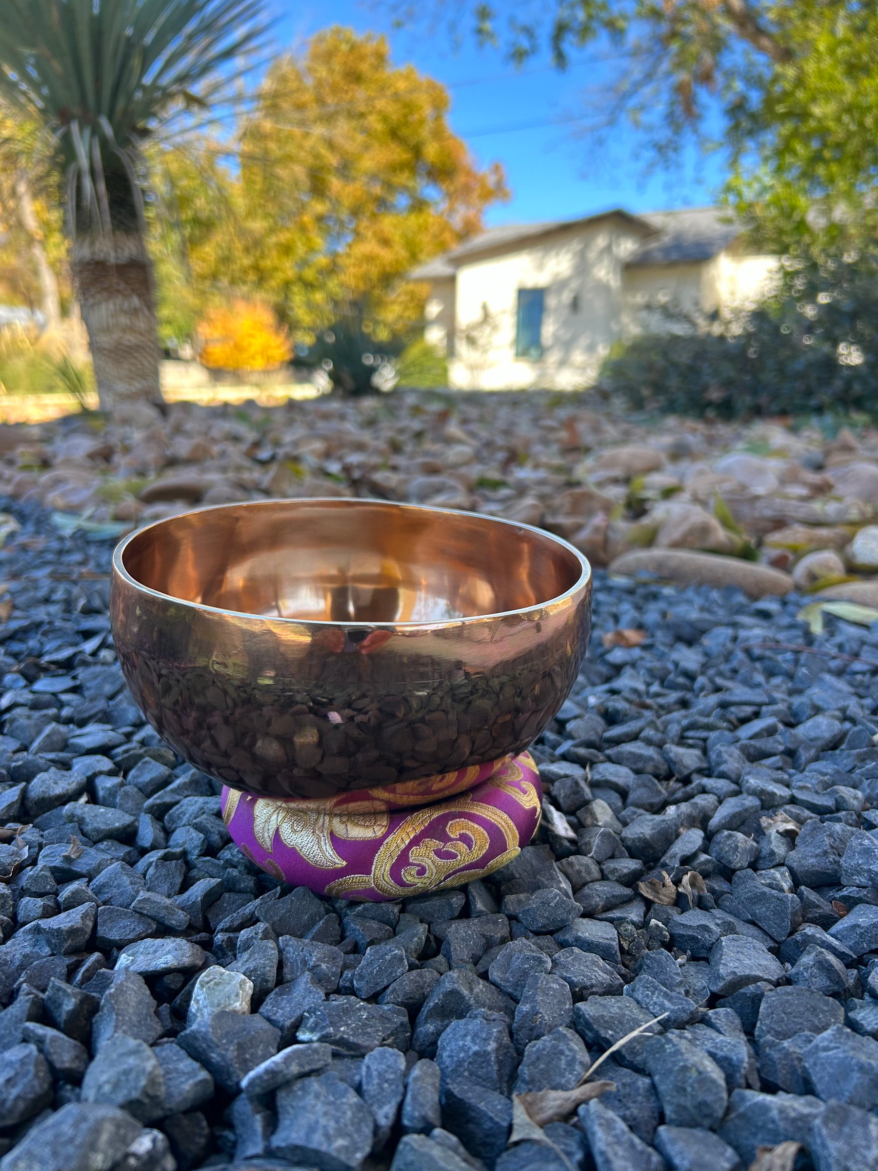 6.25 Inch 4th Octave D-Note Sacral Chakra Bowl - Series of 4