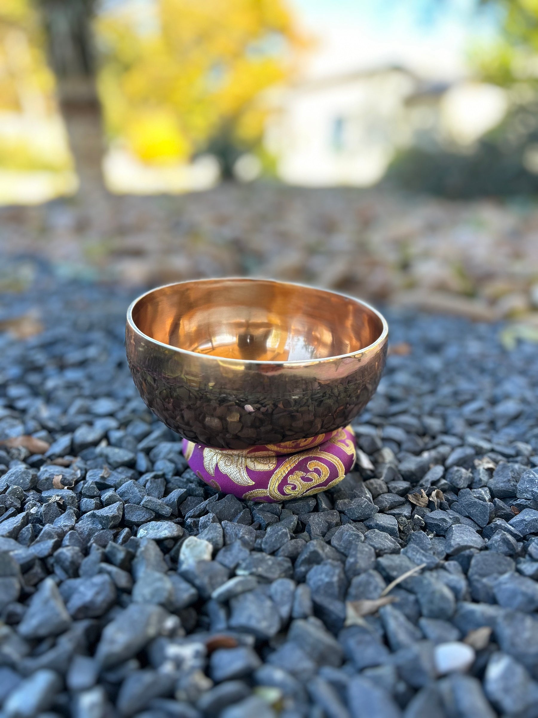 6.25 Inch 4th Octave D-Note Sacral Chakra Bowl - Series of 4