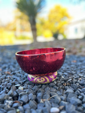 7 Inch 4th Octave C-Note Root Chakra Bowl - Series of 4