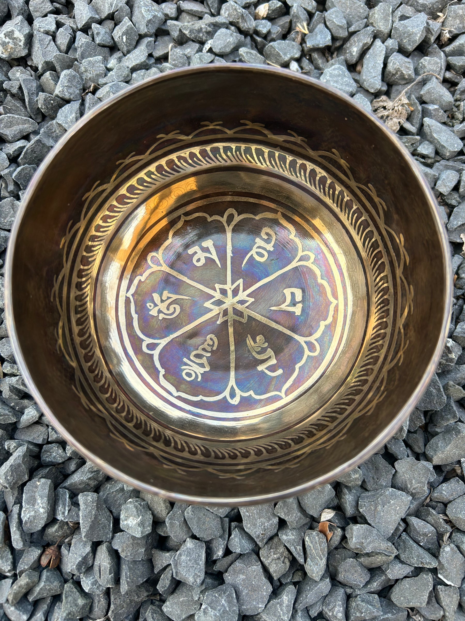 The Mantra Weaver: 6inch 4th Octave Bronze Singing Bowl