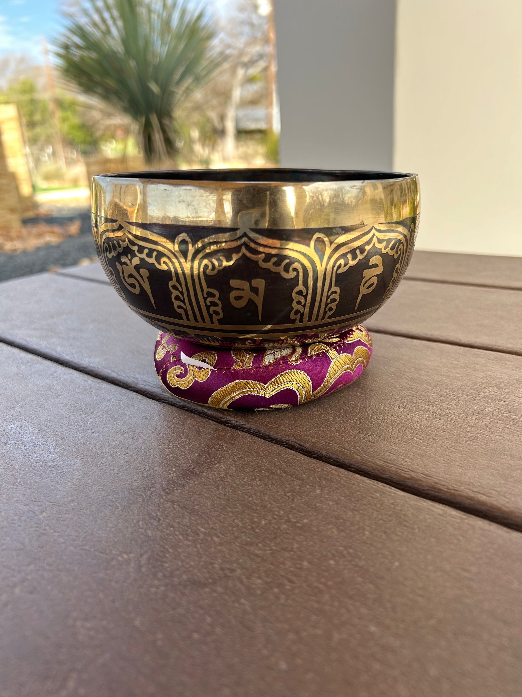 The Mantra Weaver: 6inch 4th Octave Bronze Singing Bowl