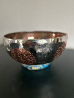 Lady Of Life Singing Bowl: 10.25 Inch Handmade Bronze Singing Bowl Rich Etchings