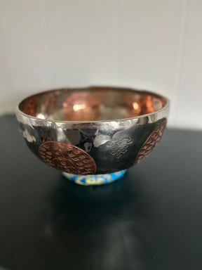 Lady Of Life Singing Bowl: 10.25 Inch Handmade Bronze Singing Bowl Rich Etchings