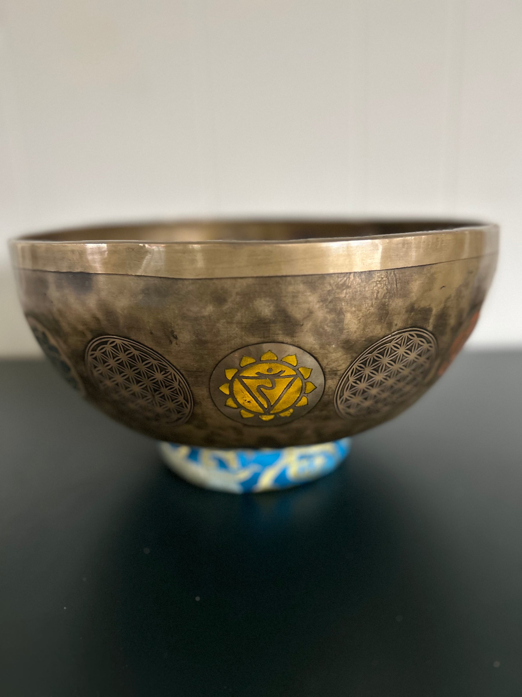 Presale Now Open: Gem Of The Garden Bowl: Extra Large 13 Inch Bronze Handmade Singing Bowl