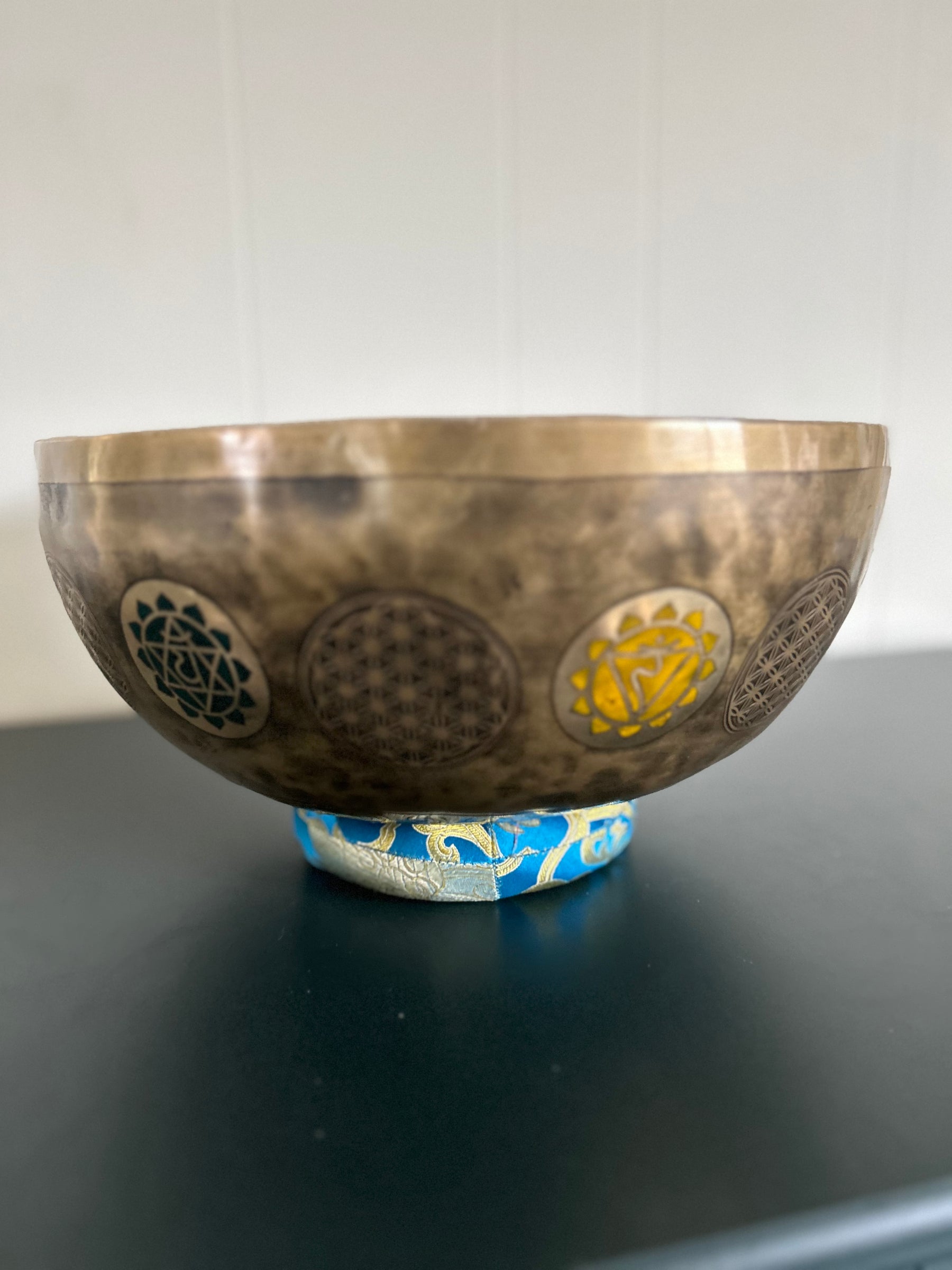 Presale Now Open: Gem Of The Garden Bowl: Extra Large 13 Inch Bronze Handmade Singing Bowl