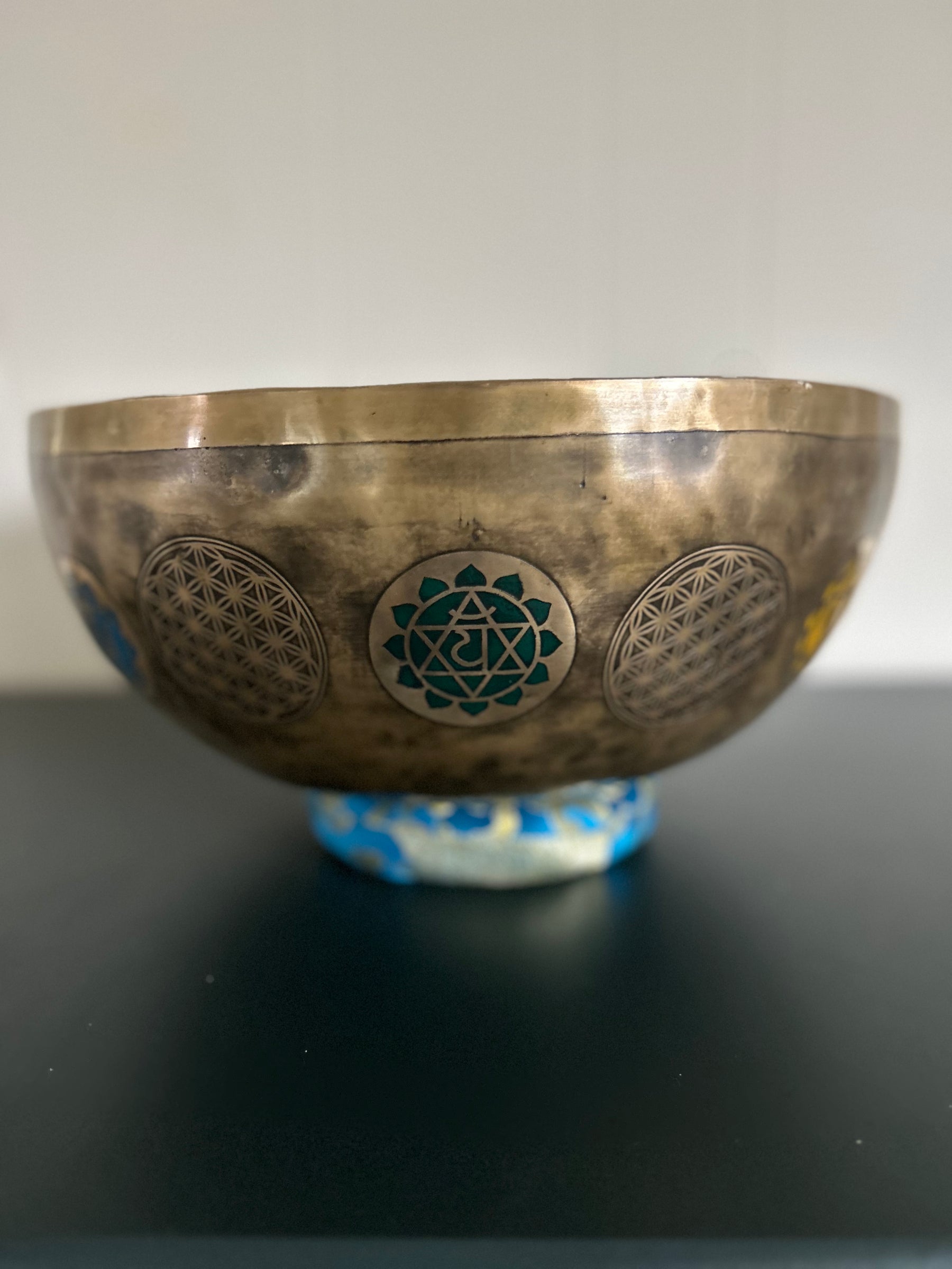 Presale Now Open: Gem Of The Garden Bowl: Extra Large 13 Inch Bronze Handmade Singing Bowl