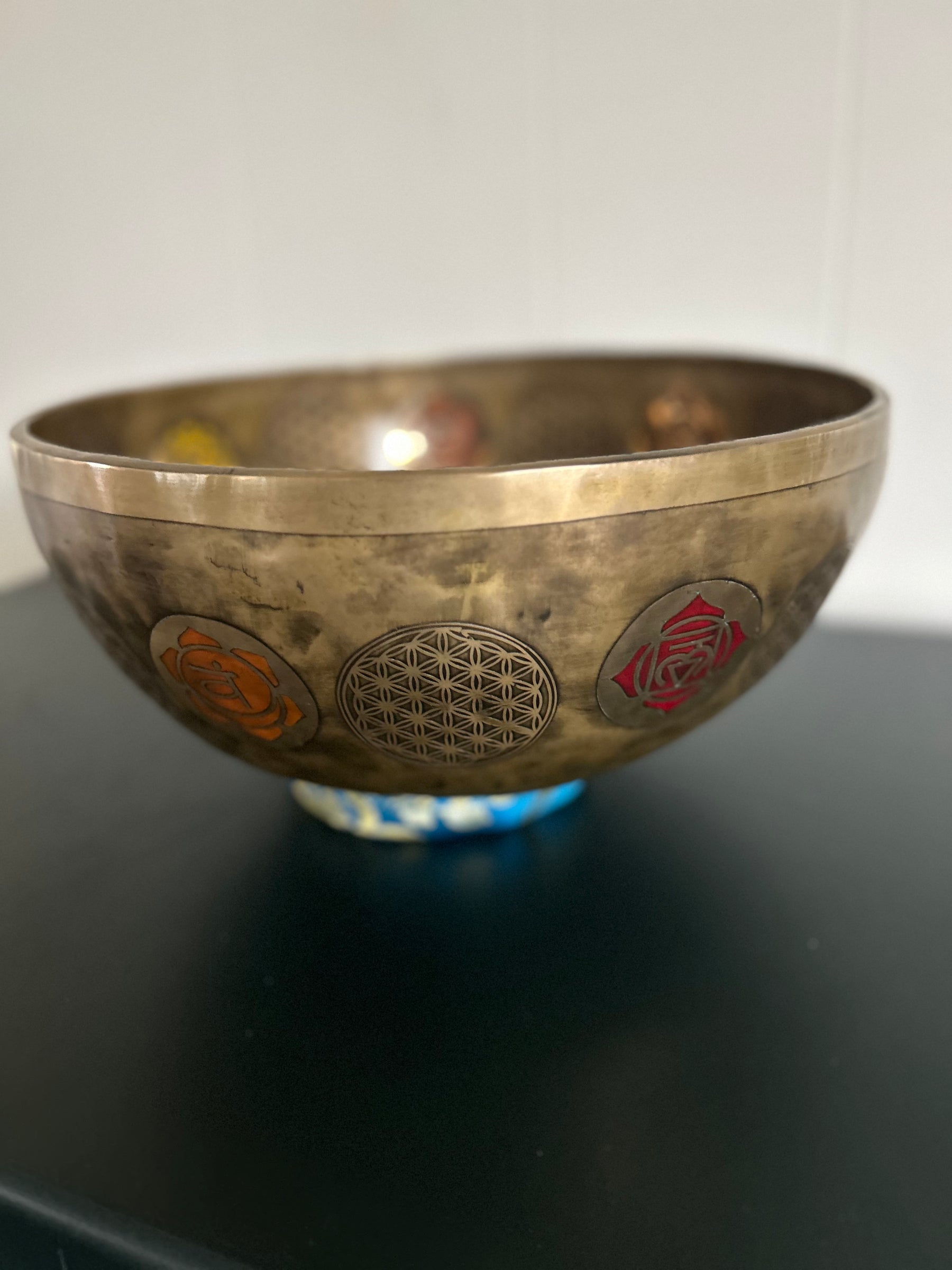 Presale Now Open: Gem Of The Garden Bowl: Extra Large 13 Inch Bronze Handmade Singing Bowl