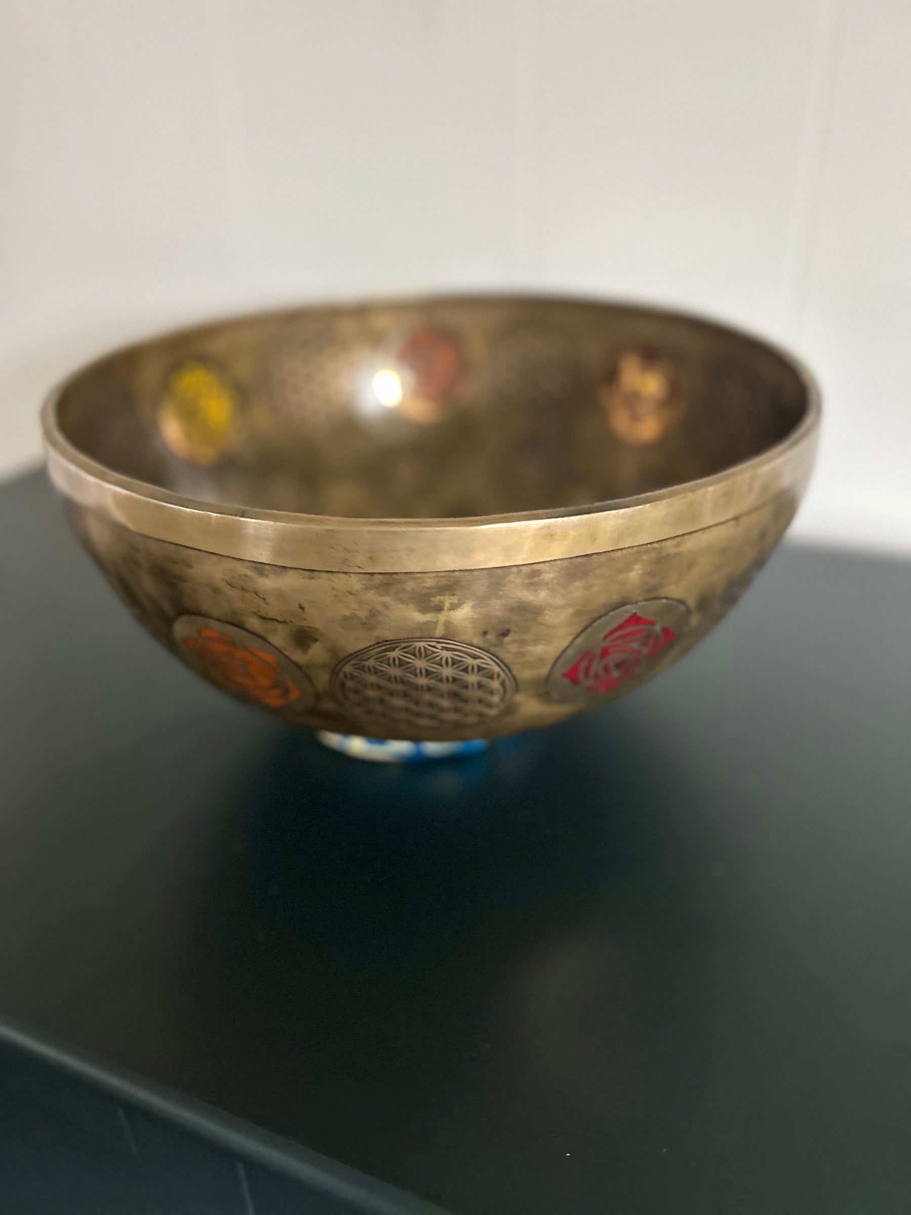 Presale Now Open: Gem Of The Garden Bowl: Extra Large 13 Inch Bronze Handmade Singing Bowl