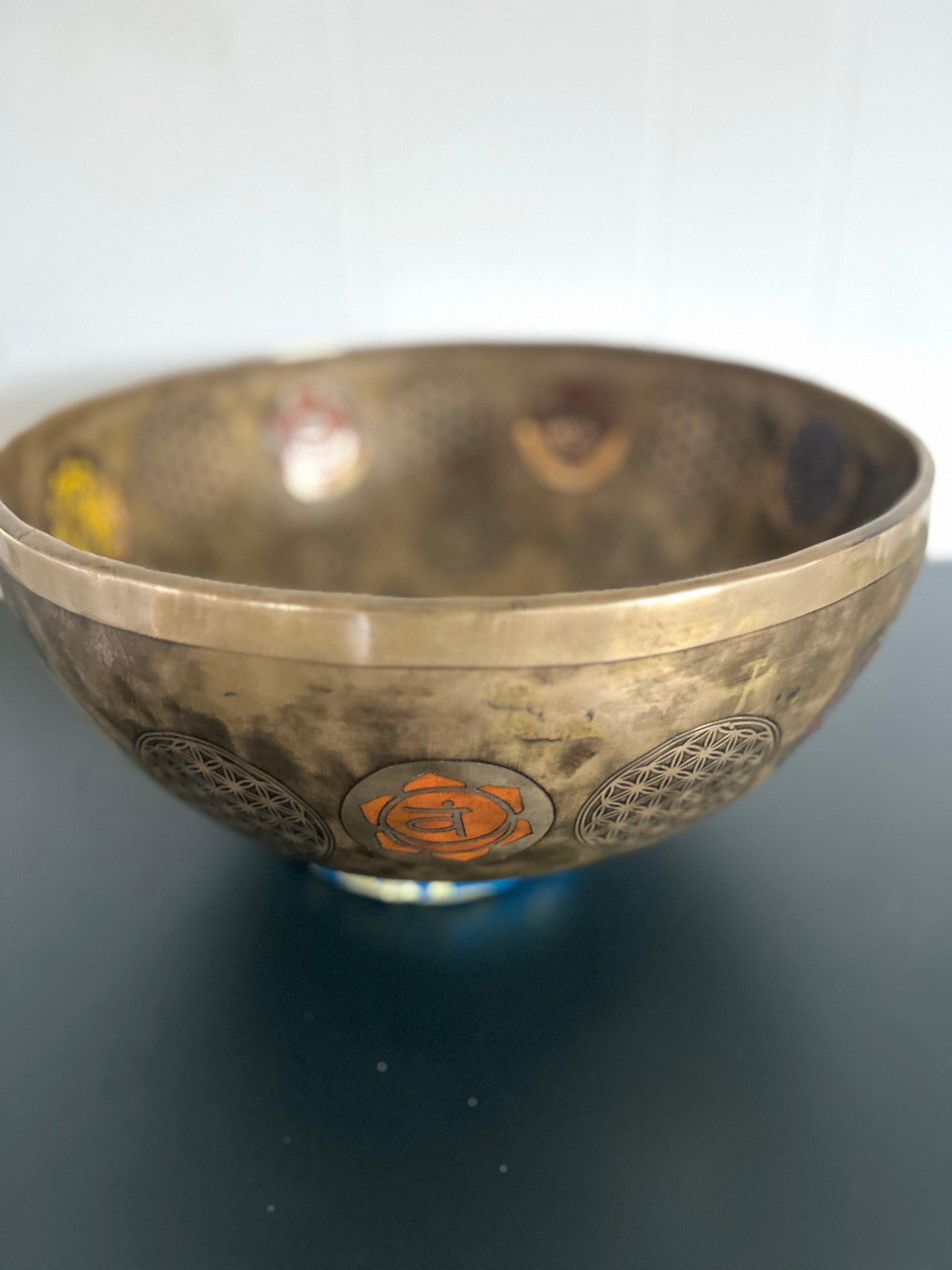 Presale Now Open: Gem Of The Garden Bowl: Extra Large 13 Inch Bronze Handmade Singing Bowl