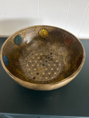 Presale Now Open: Gem Of The Garden Bowl: Extra Large 13 Inch Bronze Handmade Singing Bowl