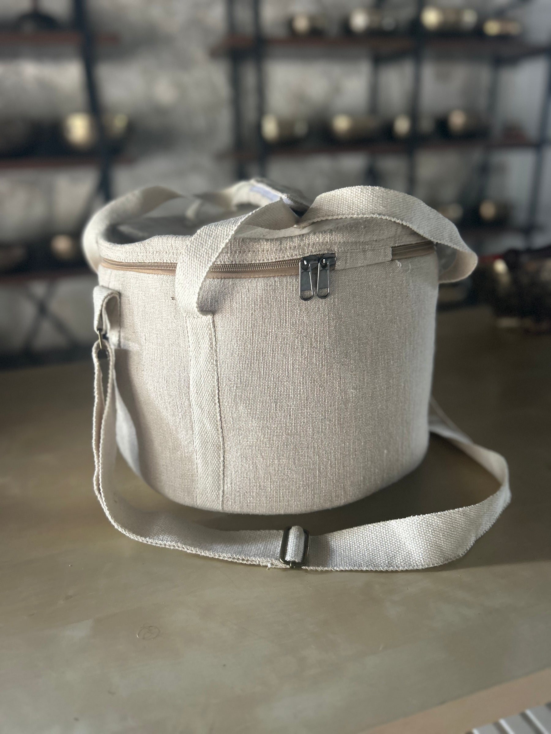 Handmade Singing Bowl Bag: Fits Up To 12 Inch Bowls