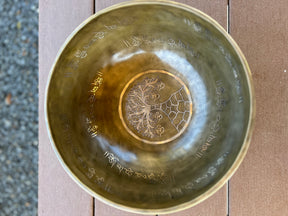 The Wisdom Keeper 11.75 Inch Second Octave Bronze Bowl -- Limited Run