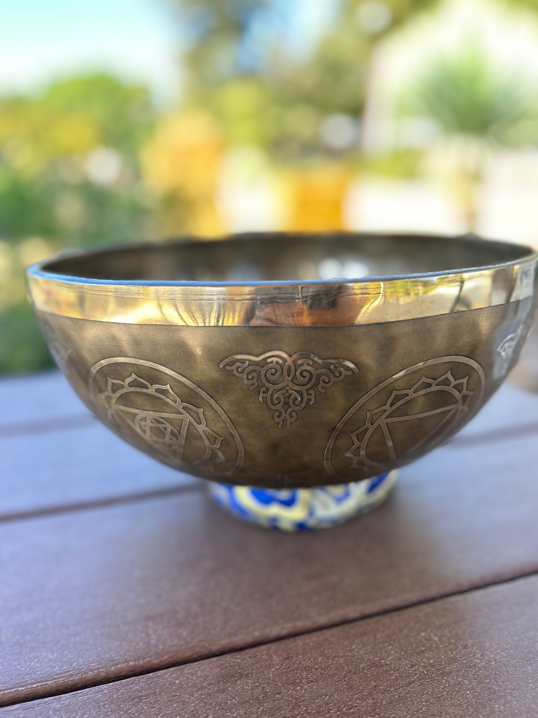 The Wisdom Keeper 11.75 Inch Second Octave Bronze Bowl -- Limited Run