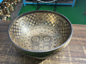 20" G# Tone 1st Octave 53hz Bronze Foot Bowl