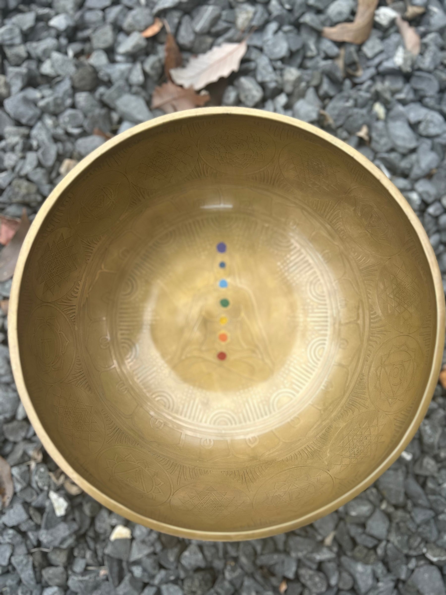 The Lady of Life Bowl Colors | 10.25" Hand-Painted Chakra Collection - Limited Release of 11