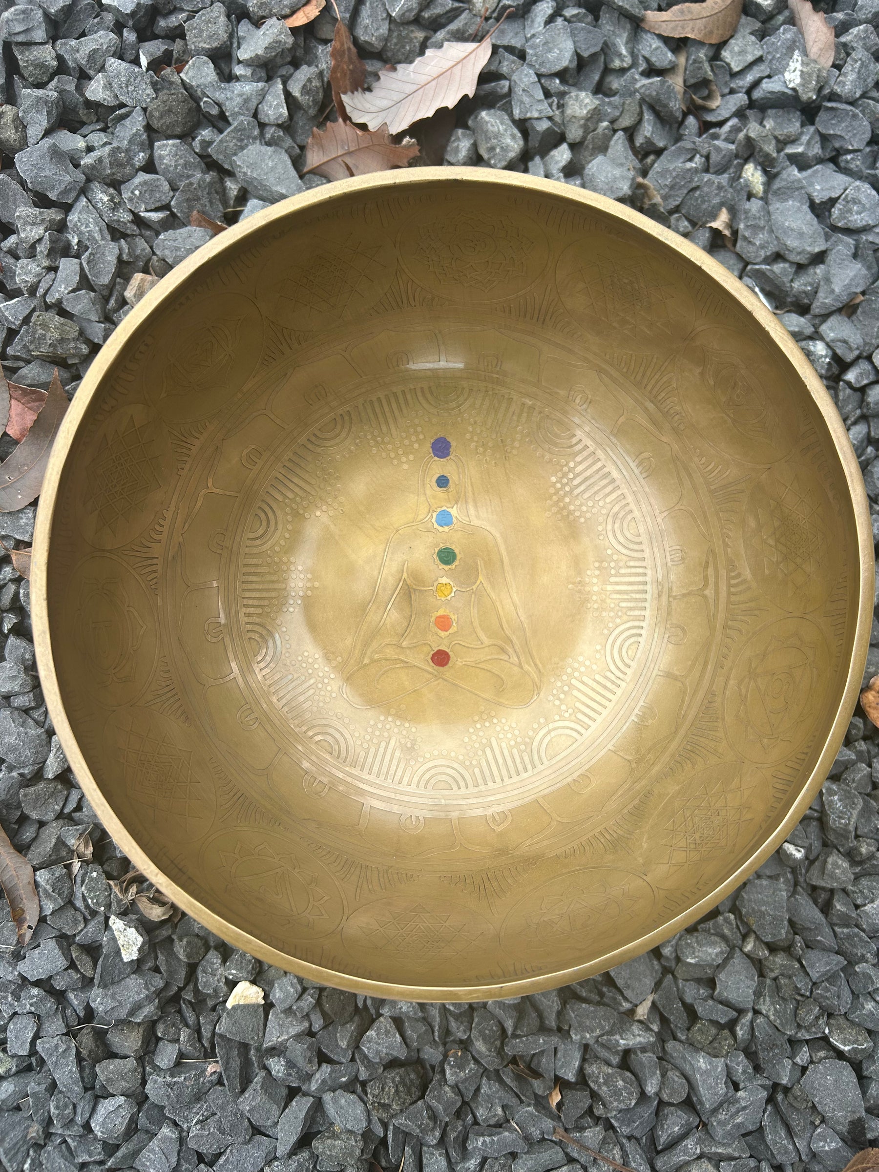 The Lady of Life Bowl Colors | 10.25" Hand-Painted Chakra Collection - Limited Release of 11