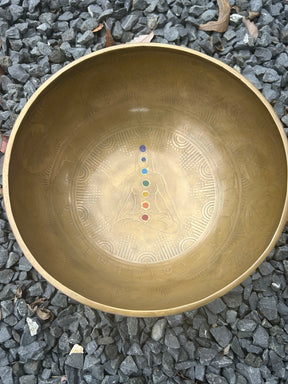 The Lady of Life Bowl Colors | 10.25" Hand-Painted Chakra Collection - Limited Release of 11