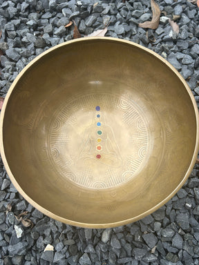 The Lady of Life Bowl Colors | 10.25" Hand-Painted Chakra Collection - Limited Release of 11