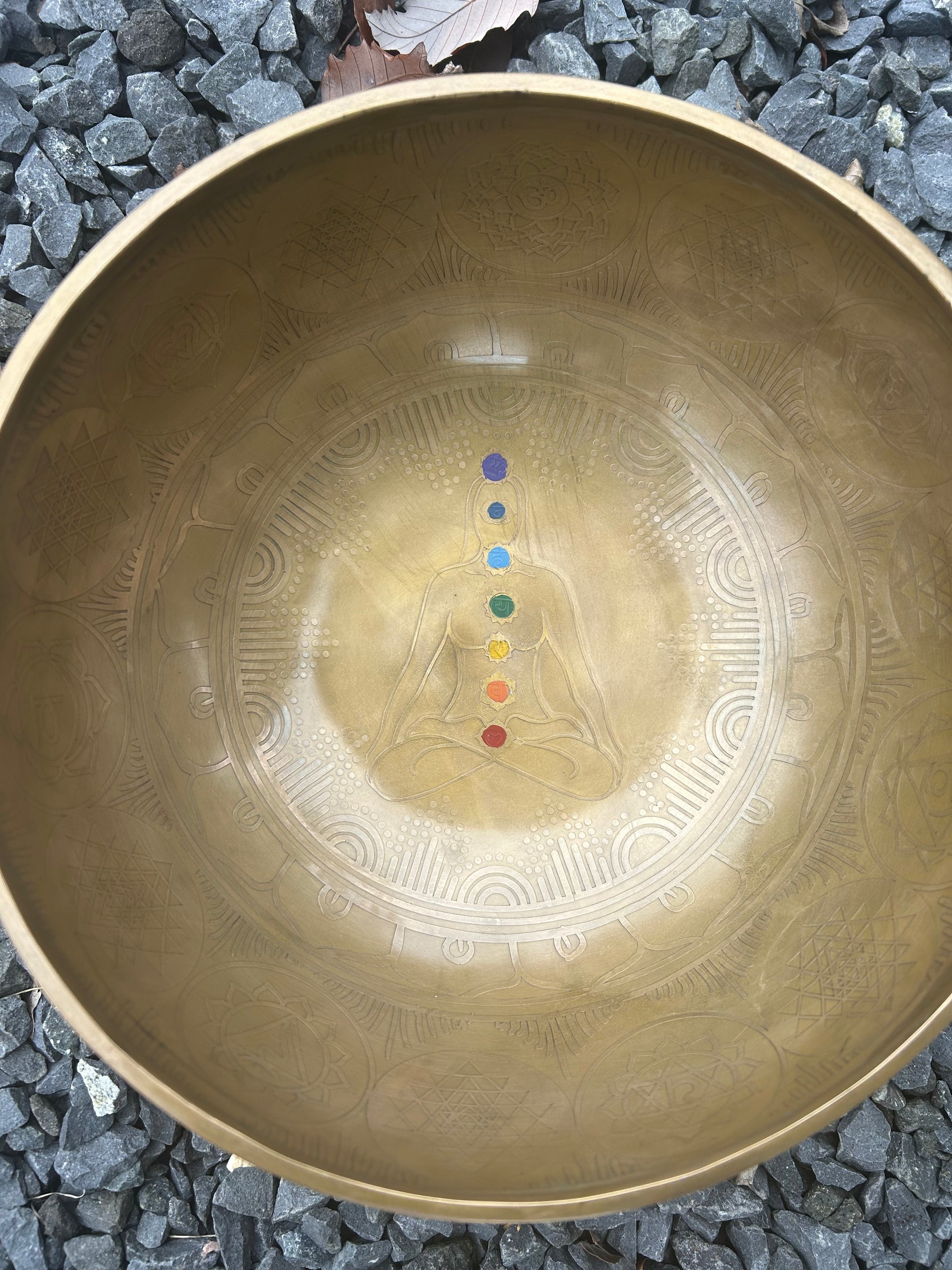 The Lady of Life Bowl Colors | 10.25" Hand-Painted Chakra Collection - Limited Release of 11