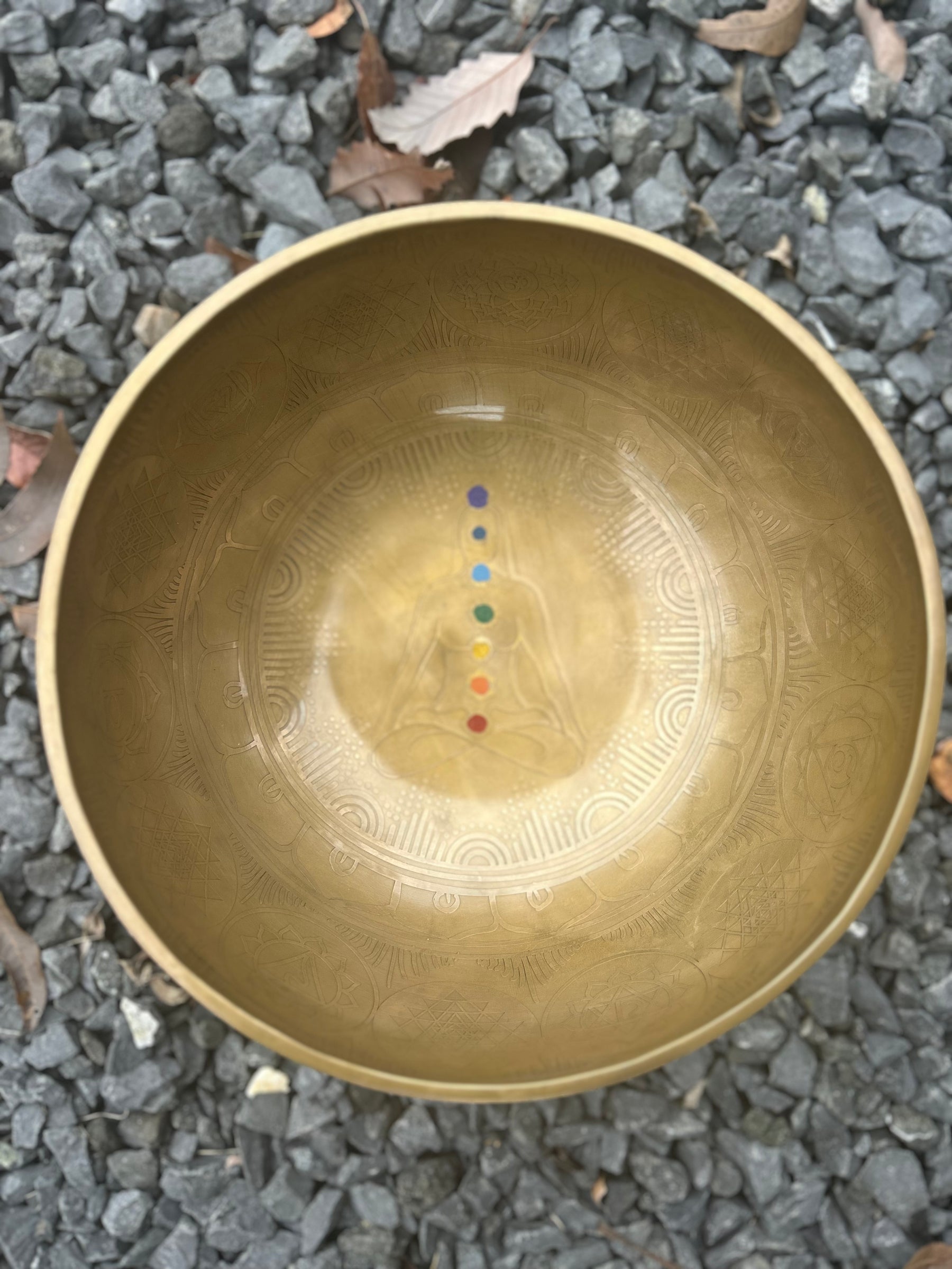 The Lady of Life Bowl Colors | 10.25" Hand-Painted Chakra Collection - Limited Release of 11