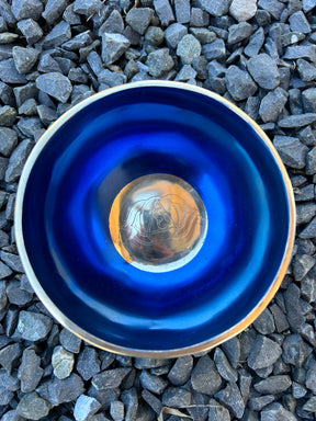 4.75 Inch 4th Octave A-Note Third Eye Chakra Bowl - Series of 4