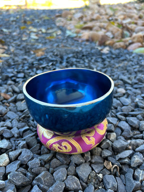 4.75 Inch 4th Octave A-Note Third Eye Chakra Bowl - Series of 4