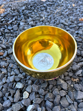 5.75 Inch 4th Octave E-Note Solar Plexus Chakra Bowl - Series of 4