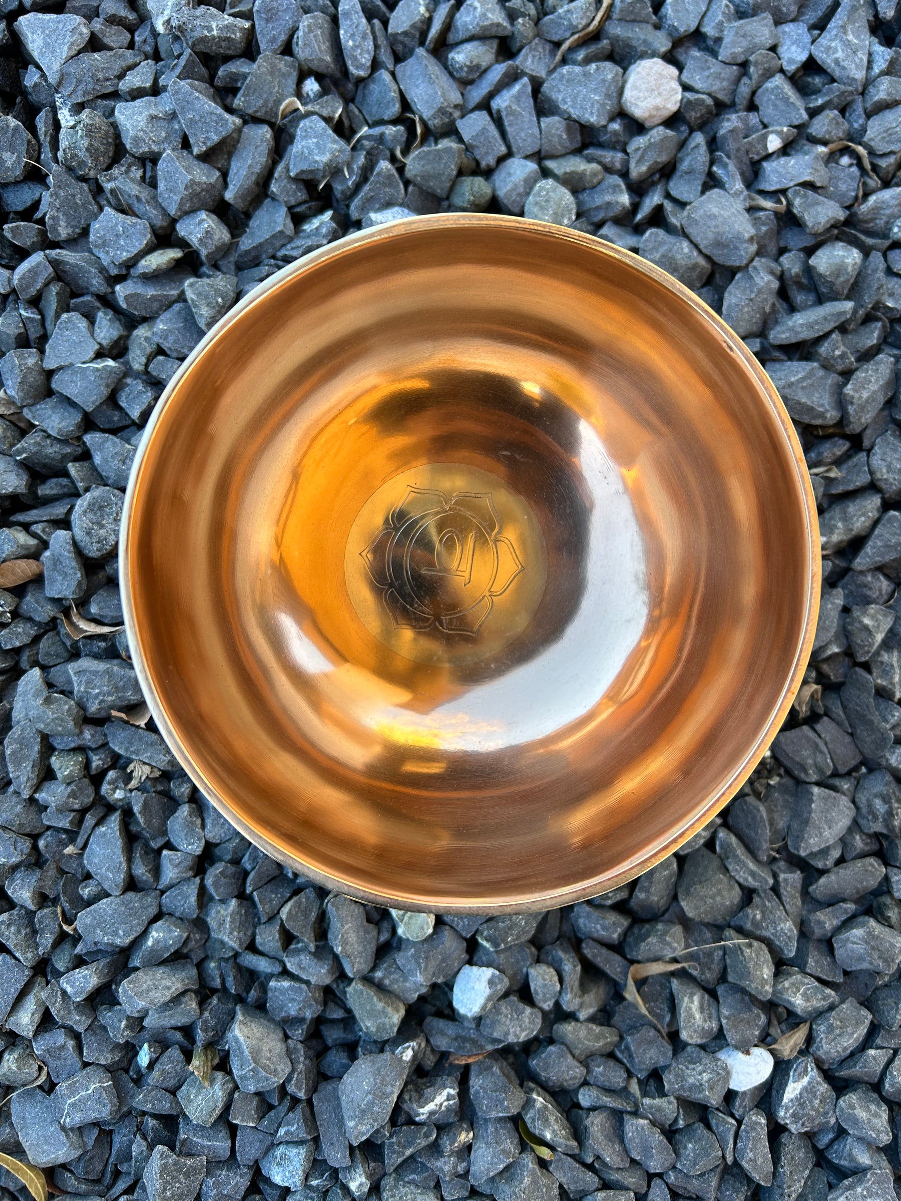 6.25 Inch 4th Octave D-Note Sacral Chakra Bowl - Series of 4