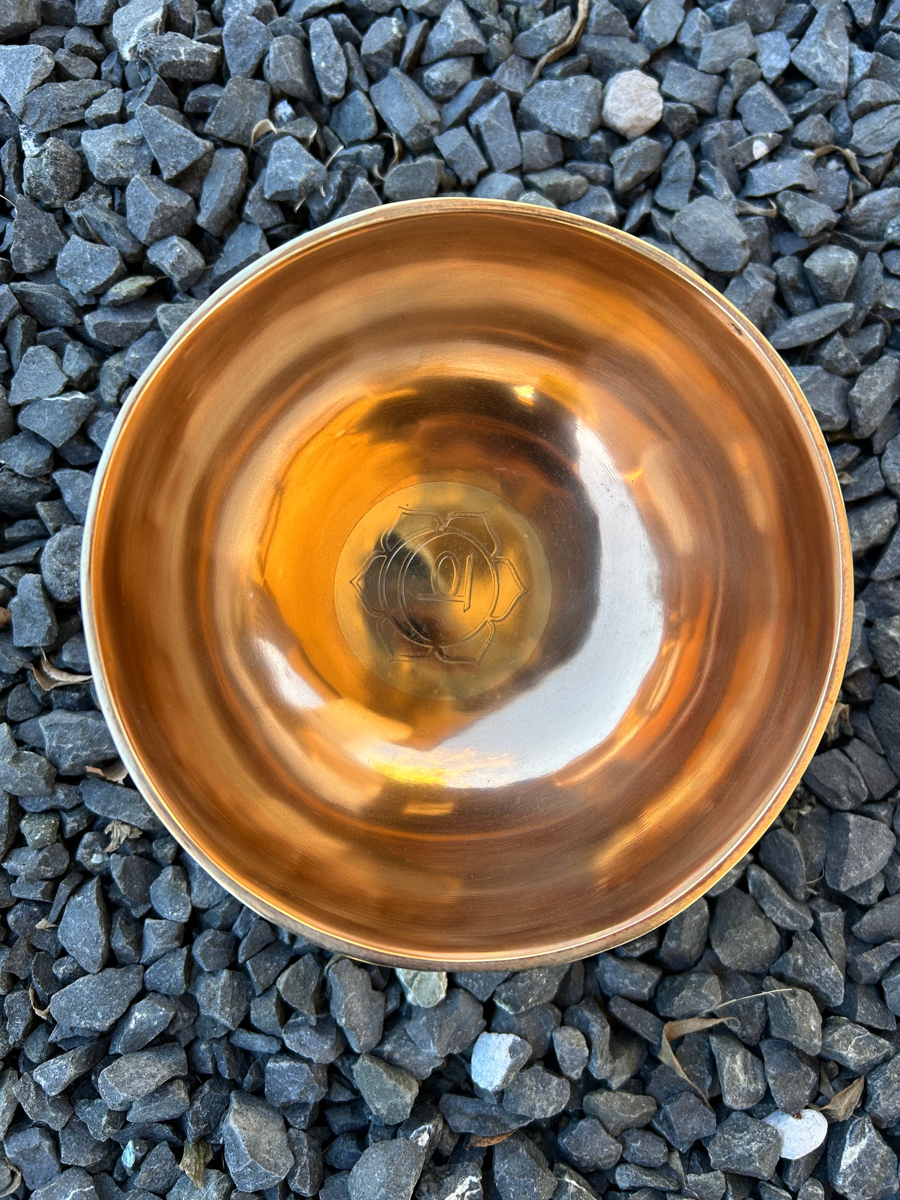 6.25 Inch 4th Octave D-Note Sacral Chakra Bowl - Series of 4