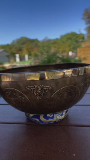 The Wisdom Keeper 11.75 Inch Second Octave Bronze Bowl -- Limited Run