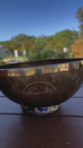 The Wisdom Keeper 11.75 Inch Second Octave Bronze Bowl -- Limited Run